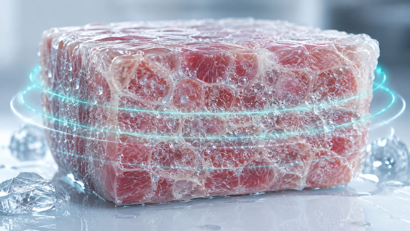 Cryozip controlled freezing visualization