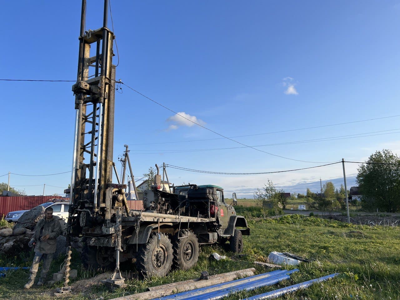 Бурение скважин на воду под ключ в Петербурге и Ленинградской области