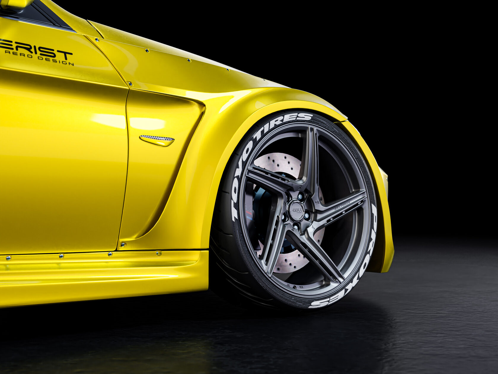 FENDERIST SPEC S fender flares set / widebody kit BMW E90 20062010