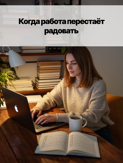 «Нет мотивации к работе: как снова загореться?»