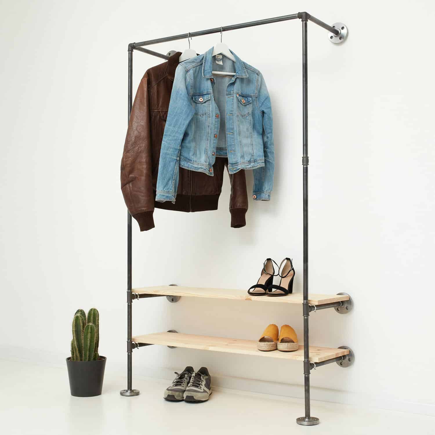 Шкаф для одежды в стиле лофт