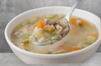 Приготовление «Ленинградского» рассольника по ГОСТу: шаг 12