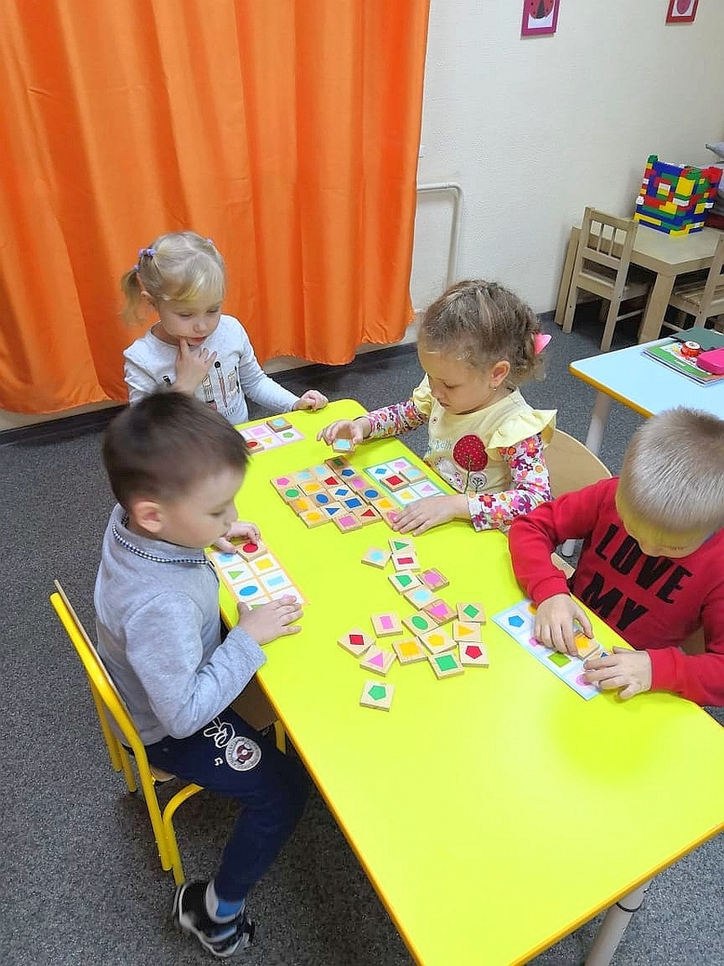 Подготовка к школе для детей 4-6 лет.