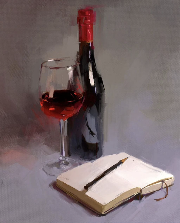 Натюрморт с книгой