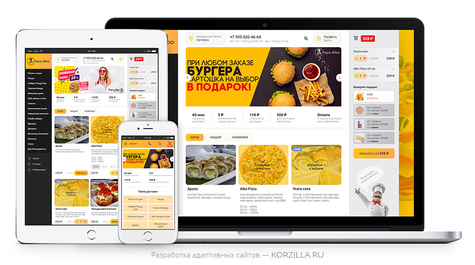 ТОП-8 лучших примеров дизайна сайтов кафе и ресторанов