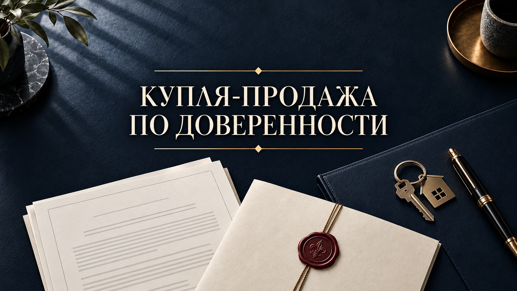 Купля-продажа квартиры по доверенности: как проверить представителя и согласовать расчёты