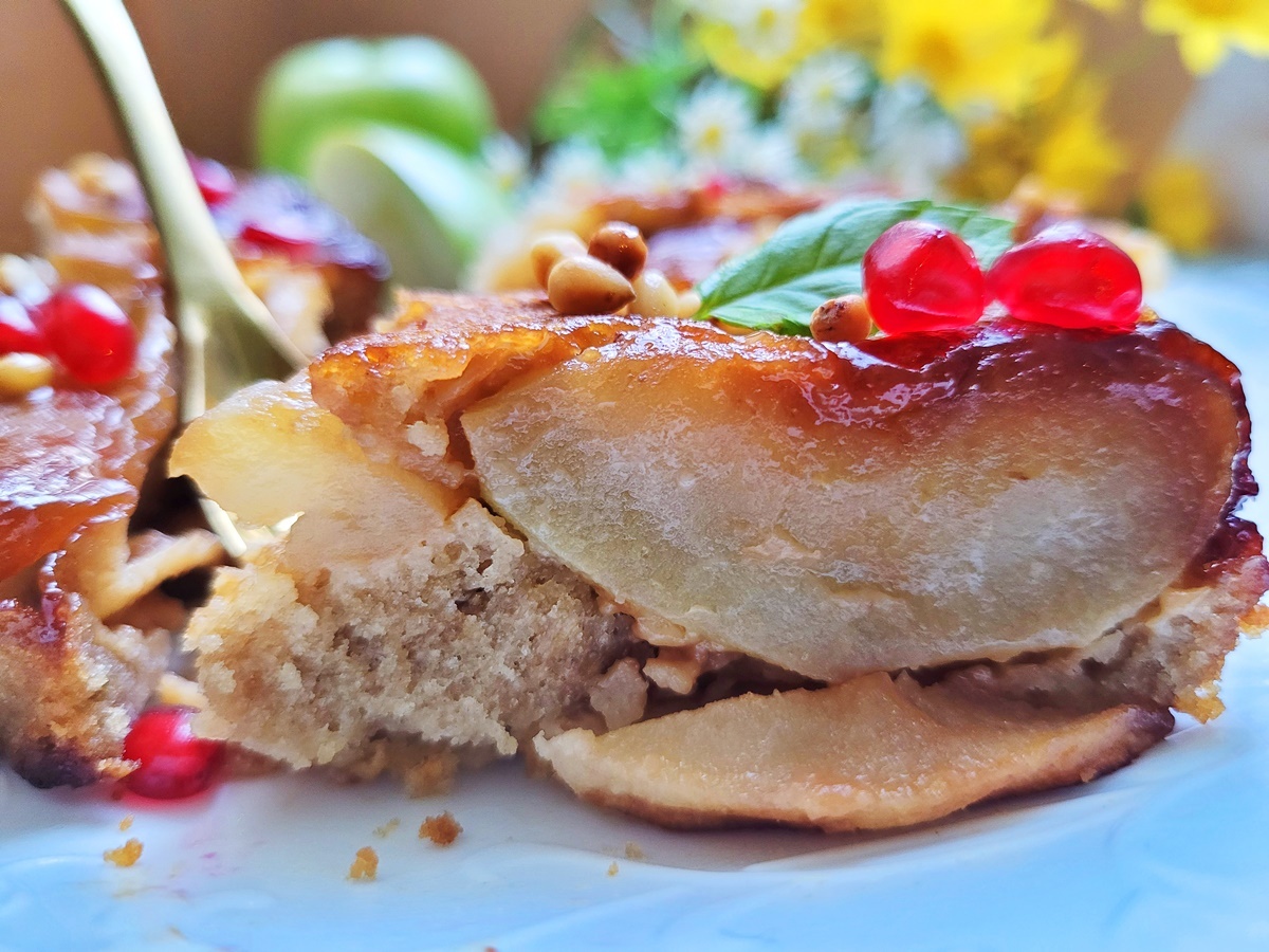 Яблочный пирог на Рош хашана. Израильская кухня.