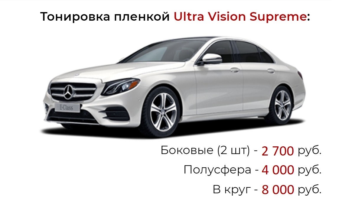 Тонировка автостекол