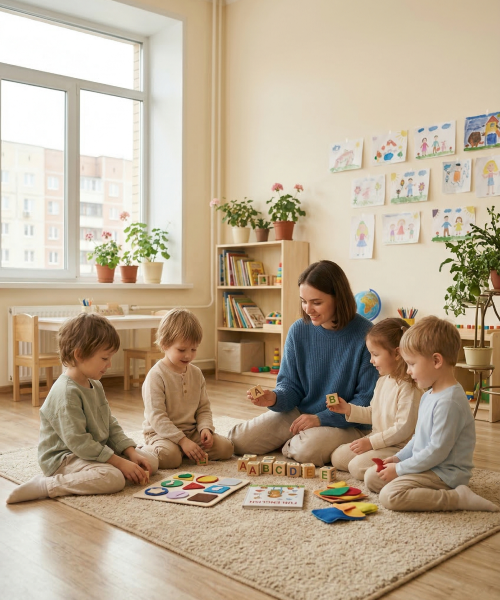 Английский для дошкольников 4–7 лет в центре Новосибирска