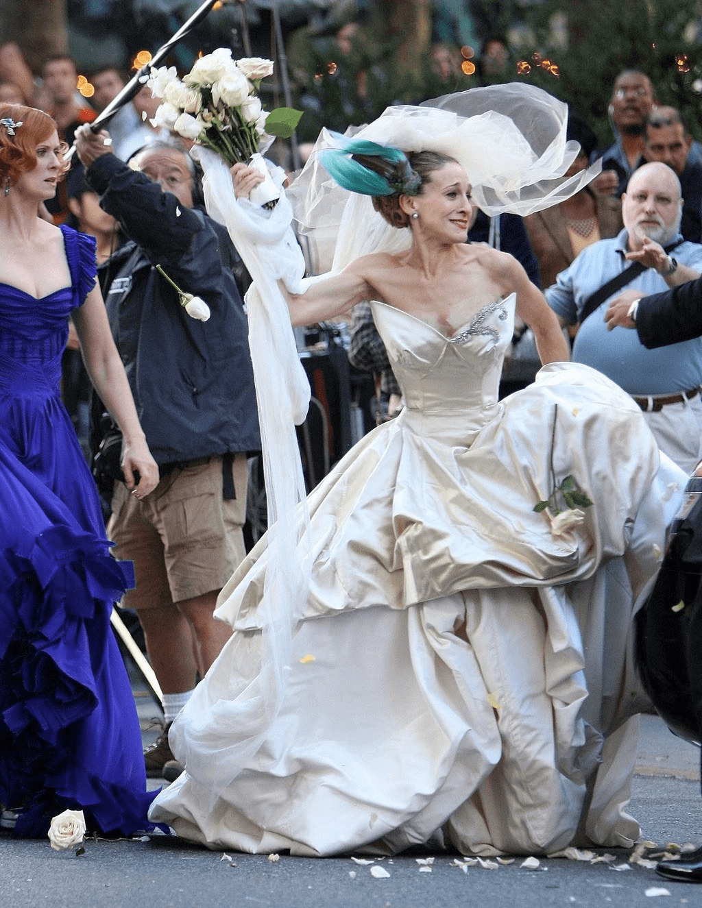 Свадебный образ Кэрри Брэдшоу и еще 7 самых красивых платьев Vivienne Westwood на звездах
