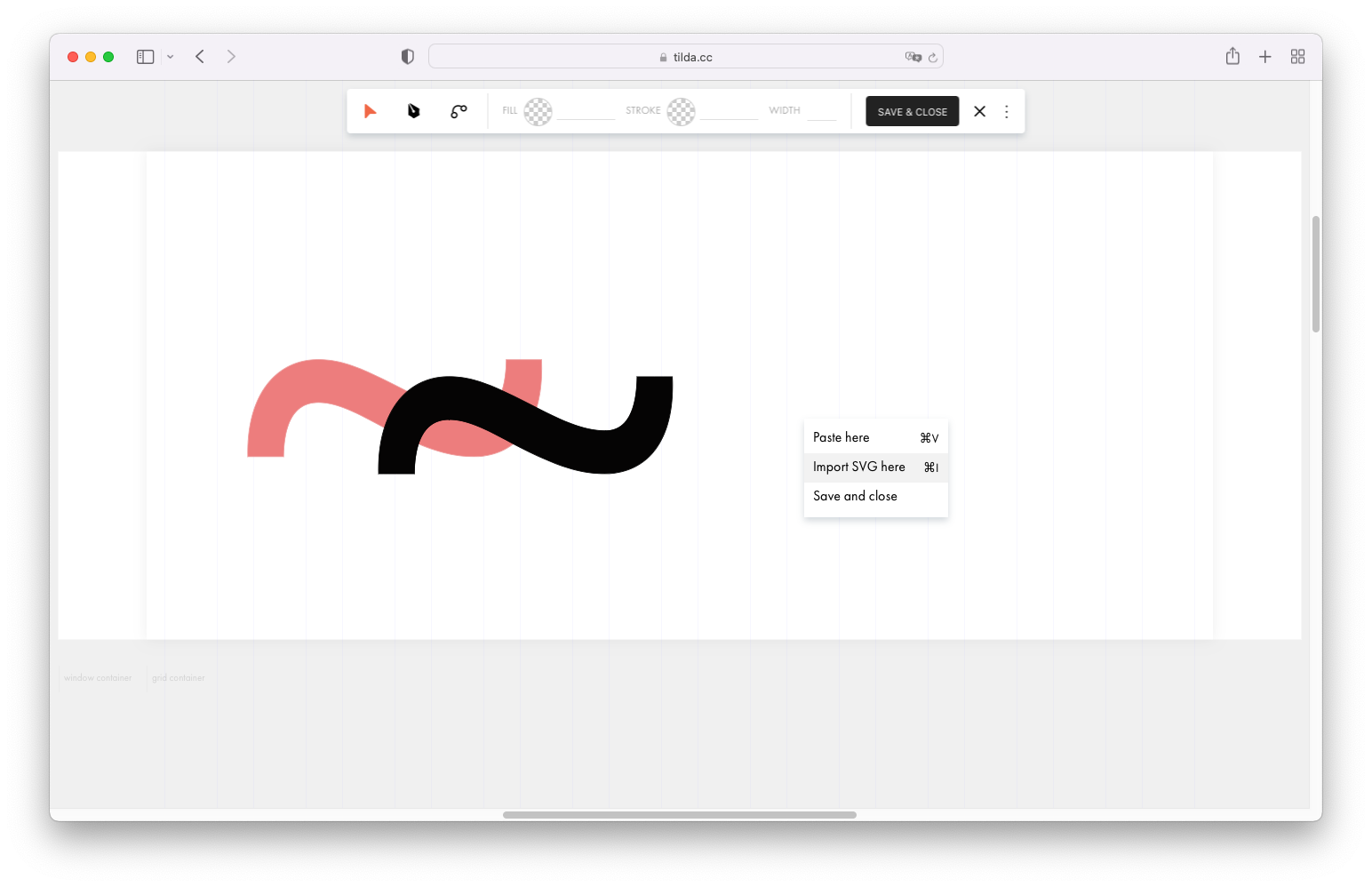 Vector Editor In Tilda's Zero Block │ Tilda Help Center