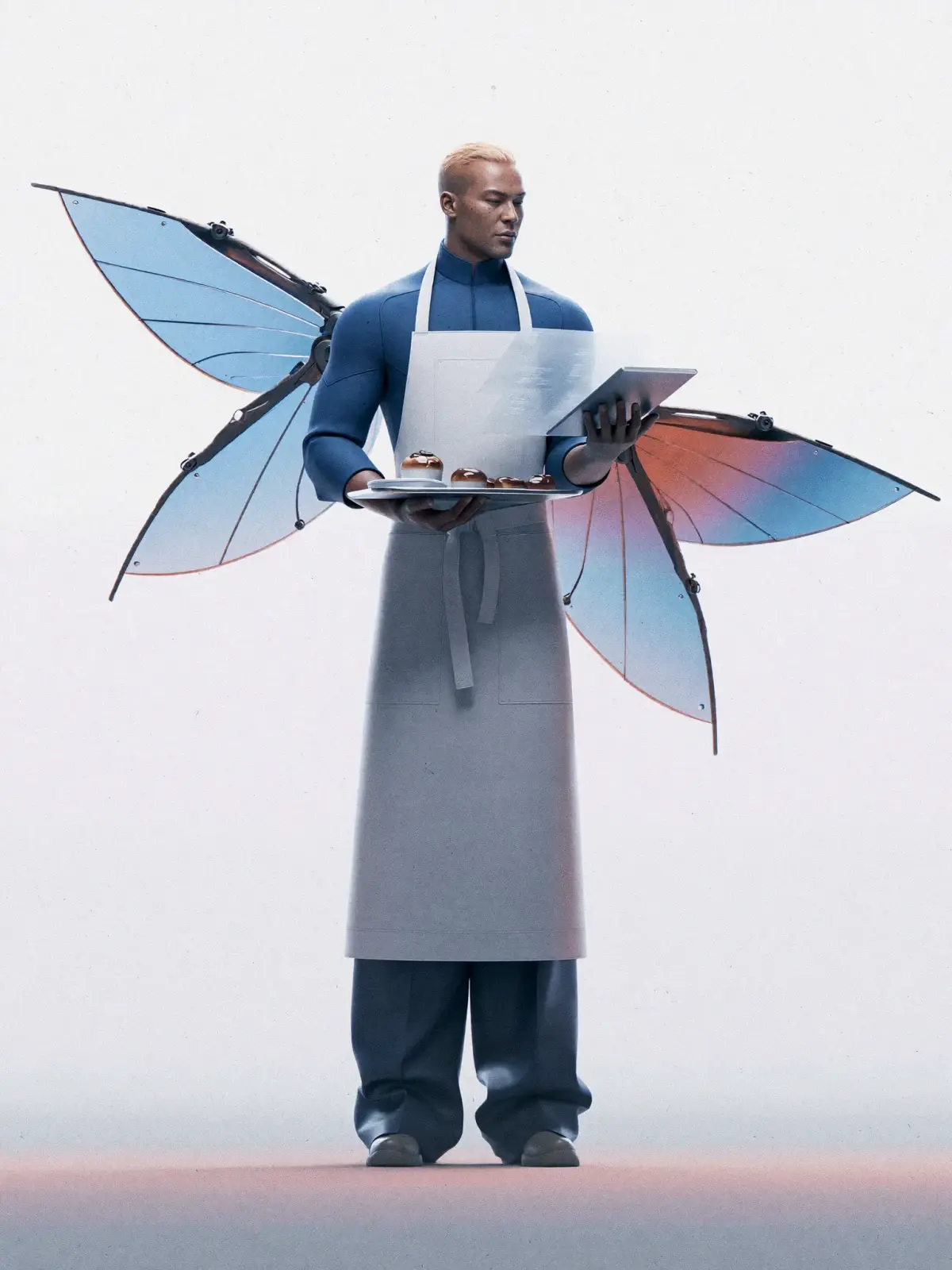 Winged character — вариант 3