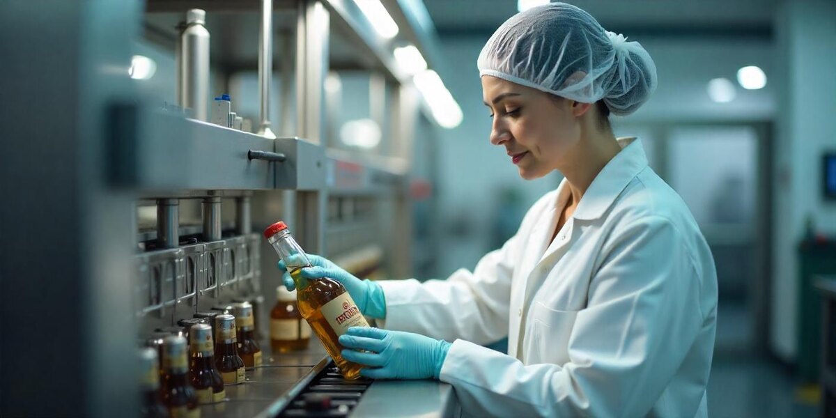 Проверка качества этикетки в процессе производства