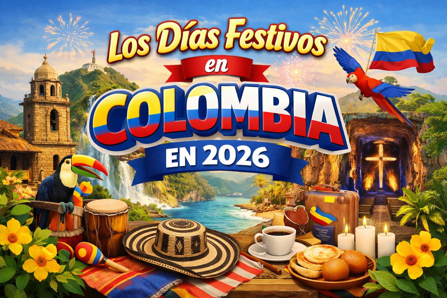 días festivos del 2026 en Colombia