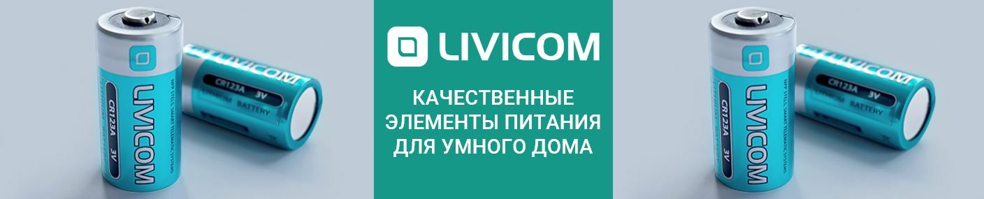 Элементы питания батарейки Livicom