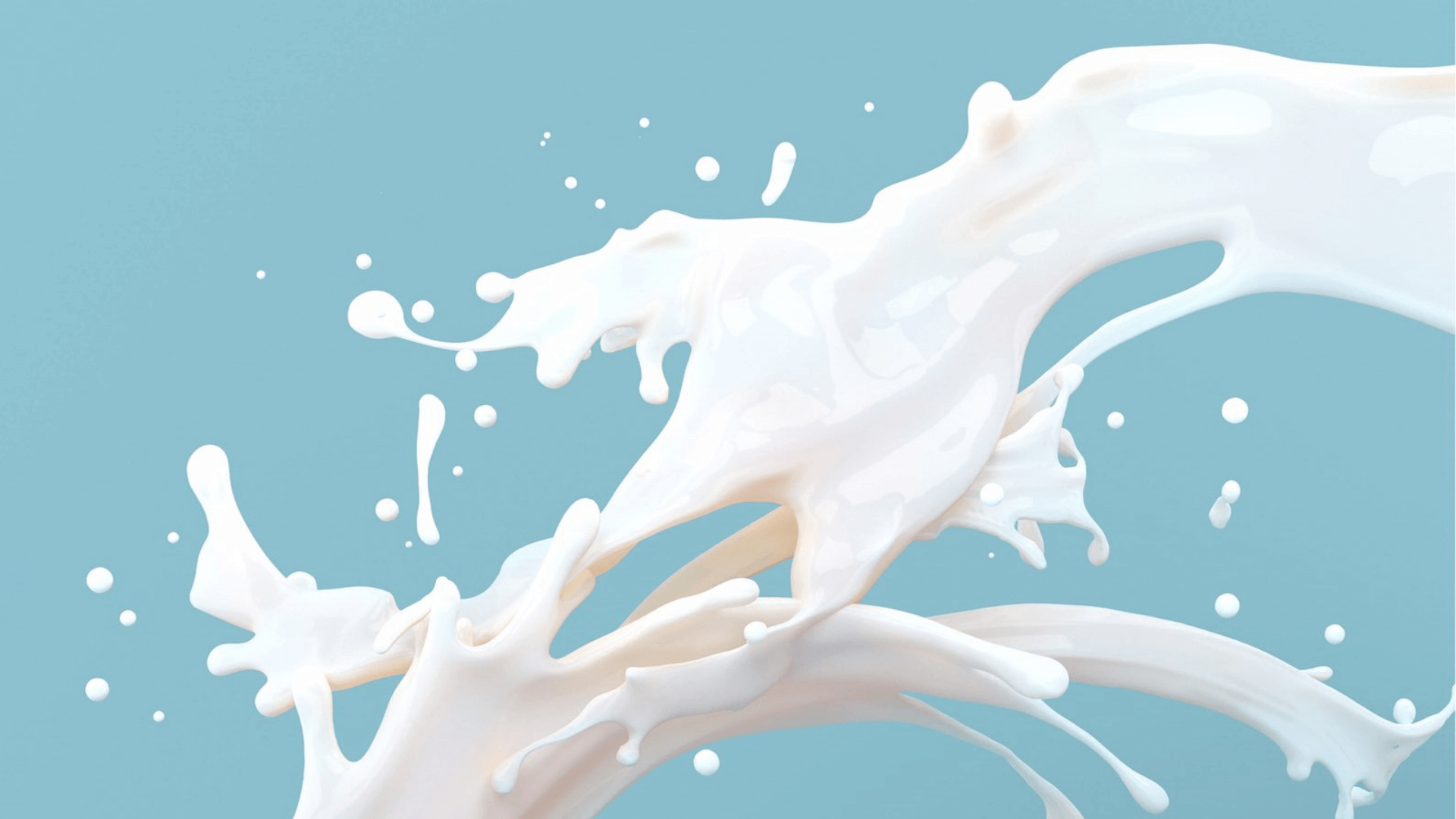 Молоко всплеск