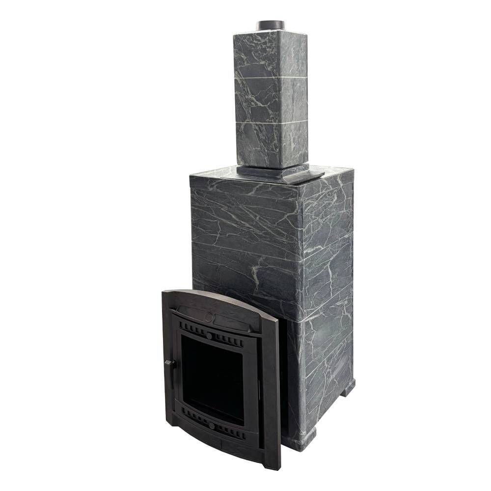 Печь банная "Атмосфера XL" в облицовке "ИМПЕРИЯ" Талькохлорит в Москве ...