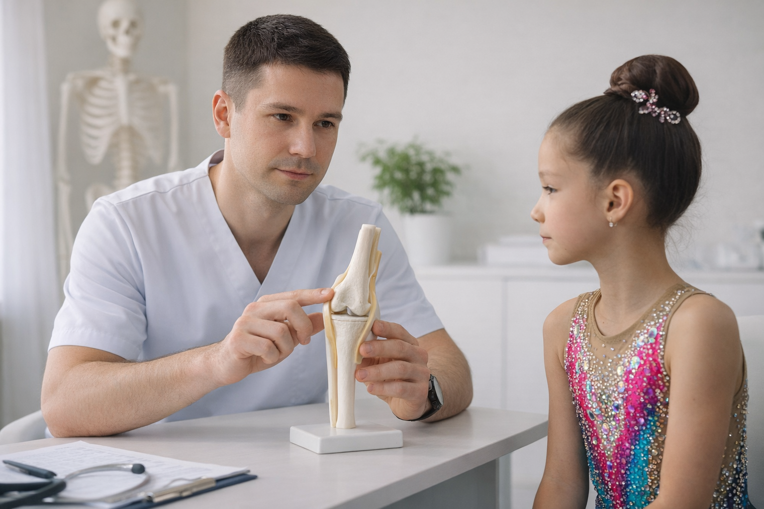 Частые травмы у гимнасток — взгляд травматолога