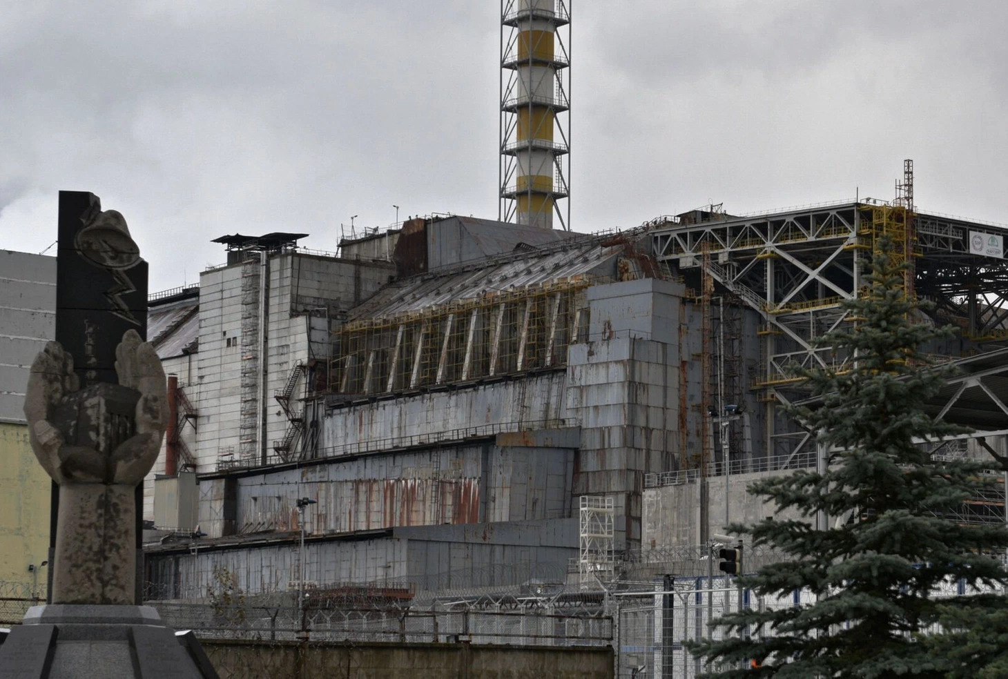 Фото саркофага в чернобыле сегодня