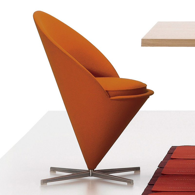 Стул Cone Вернера Пантона 