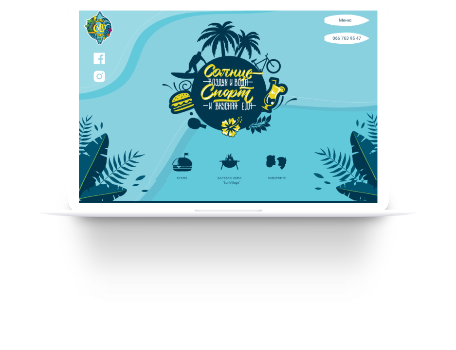 Olo cafe webdesign prod