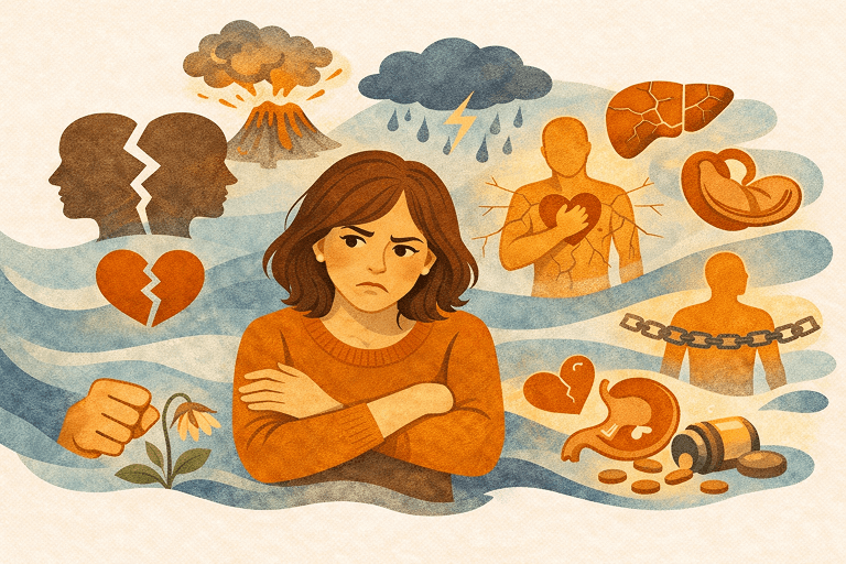 Психосоматика обиды