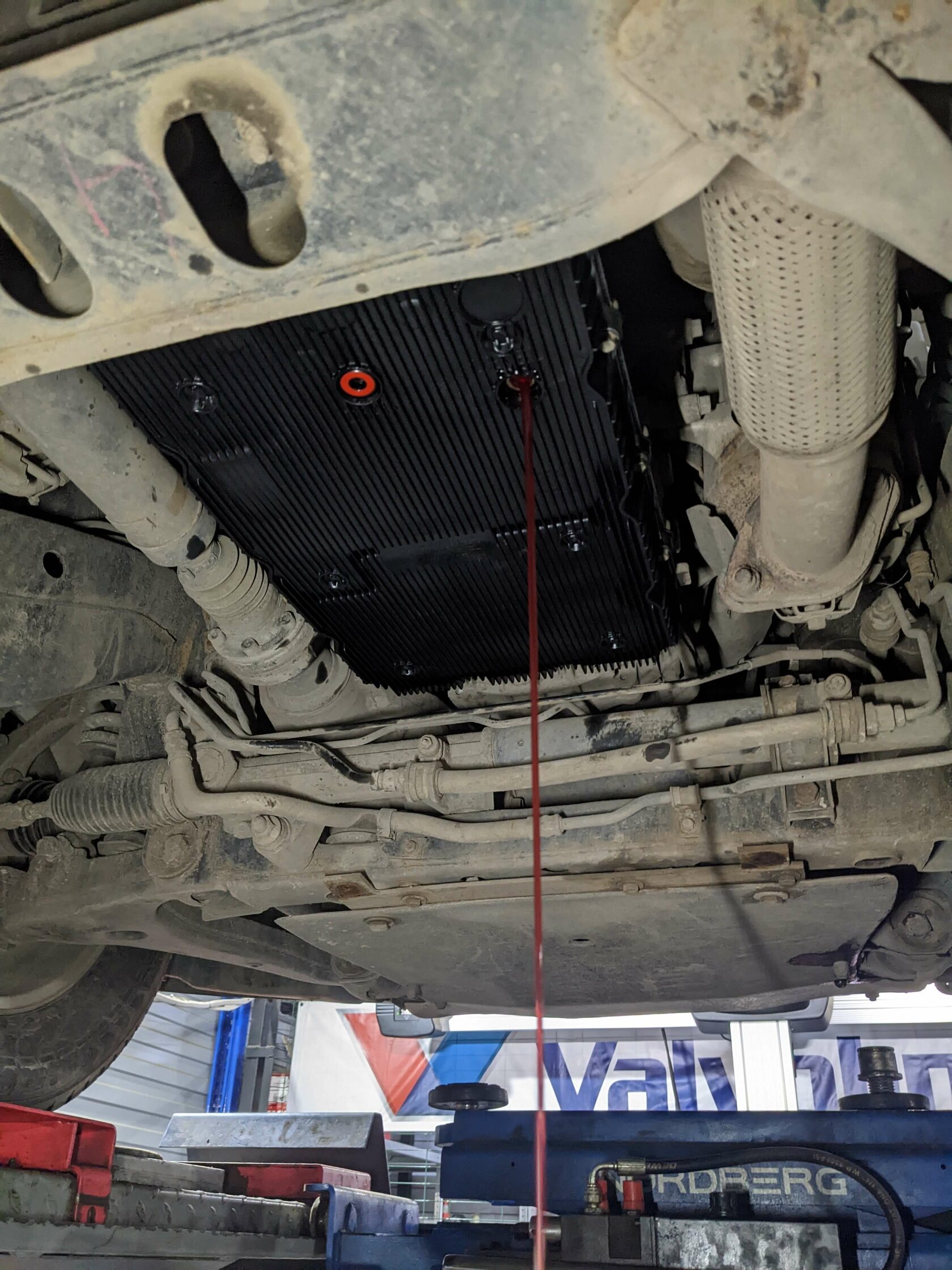 Выставление уровня масла в АКПП