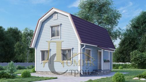 Деревянный каркасный дом «Викинг» Цена Москва и МО