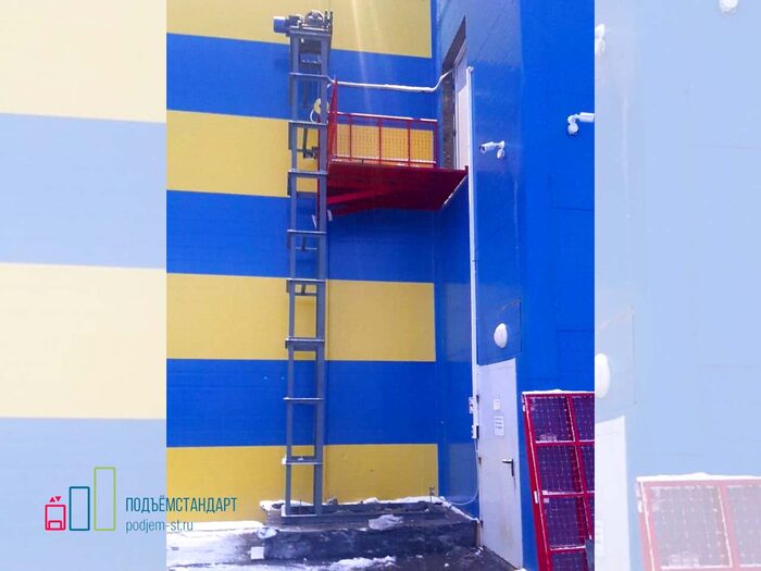 Галерея мачтовых подъёмников