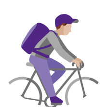 Иллюстрация курьера