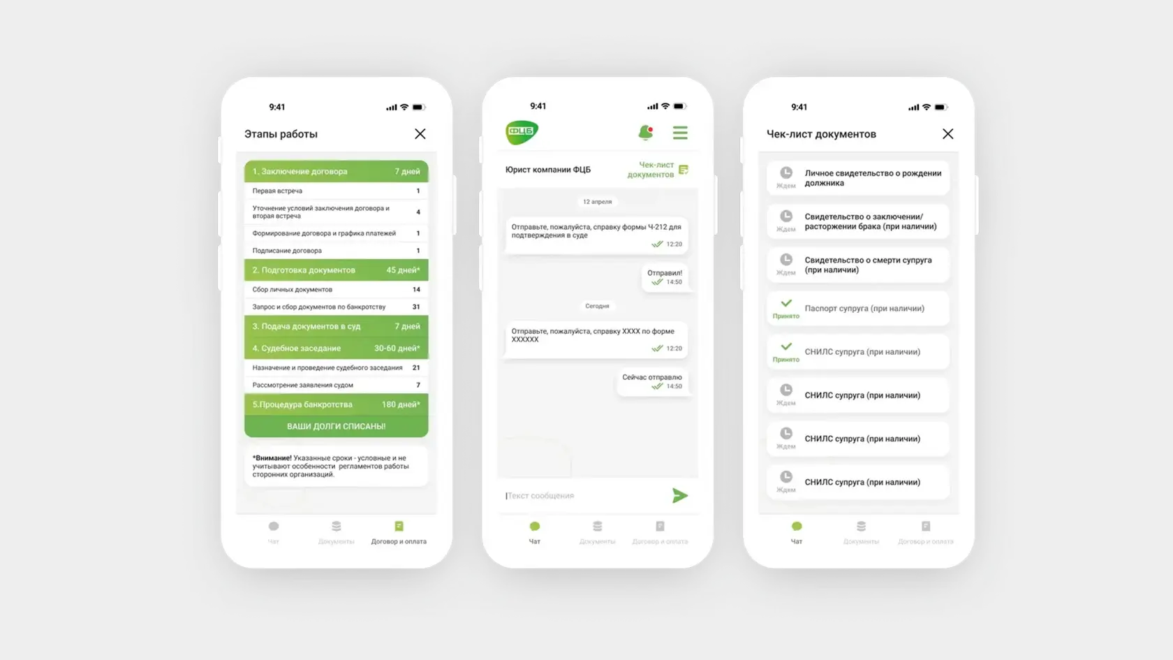 Личный кабинет для клиентов федерального центра банкротства
