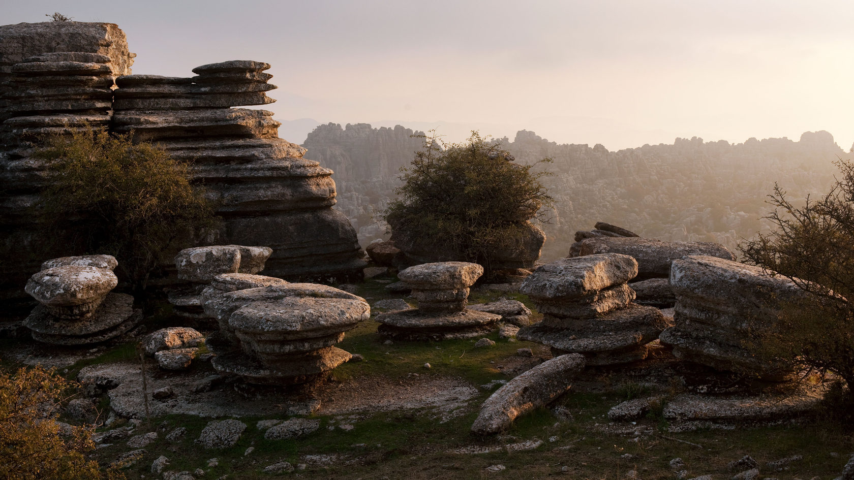 Природные памятники ЮНЕСКО Испании дольмены Антекеры