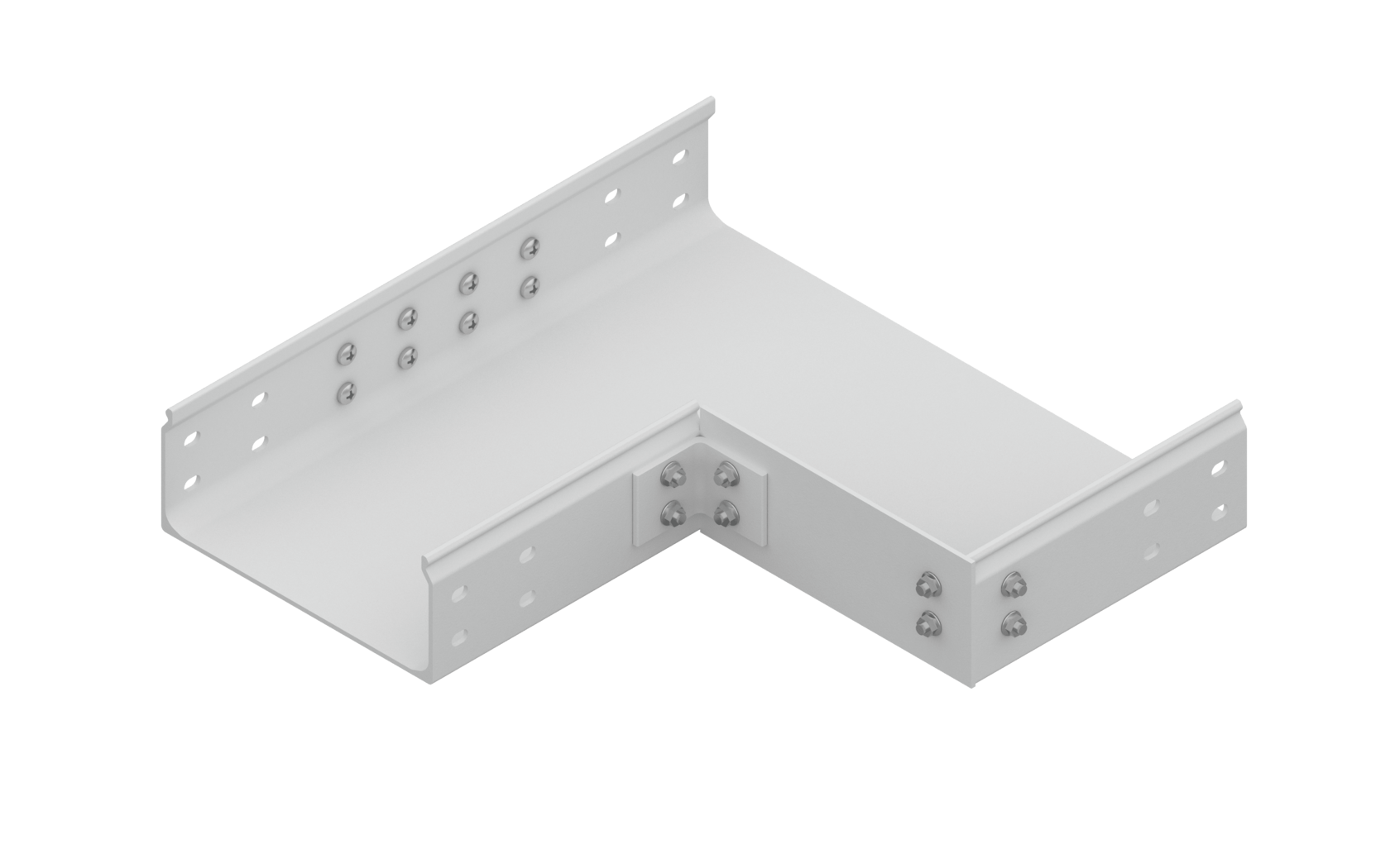 адаптер правый сплошного лотка