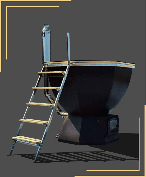 банный чан из нержавеющей стали