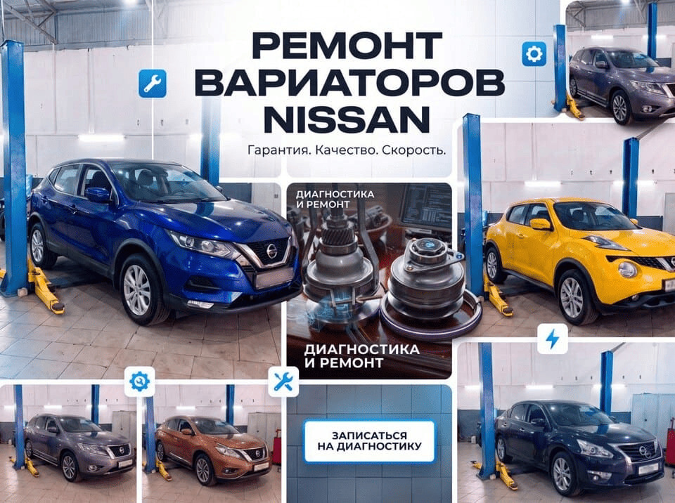 Ремонт вариатора Nissan в автосервисе АКПП-Сервис в Москве