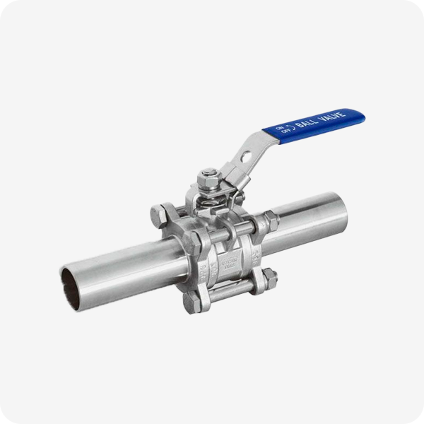 Нержавеющие краны Valve - приварные