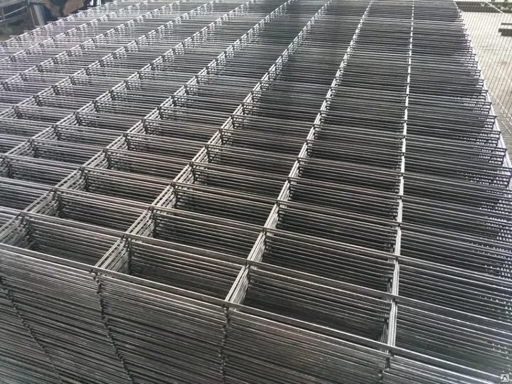 Купить сетку сварную оцинкованную – 2,1 х 3,05 м / 3,8 мм / ячейка 100 ...