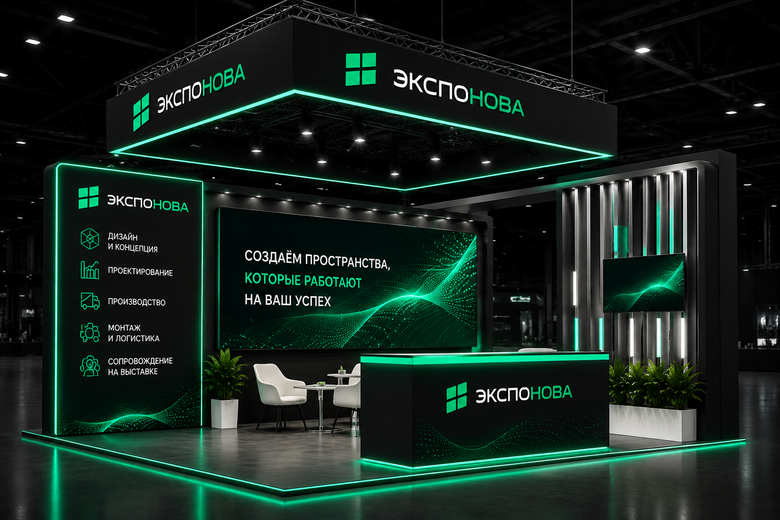 Выставочный стенд ЭкспоНова для Kazan Digital Week 2026