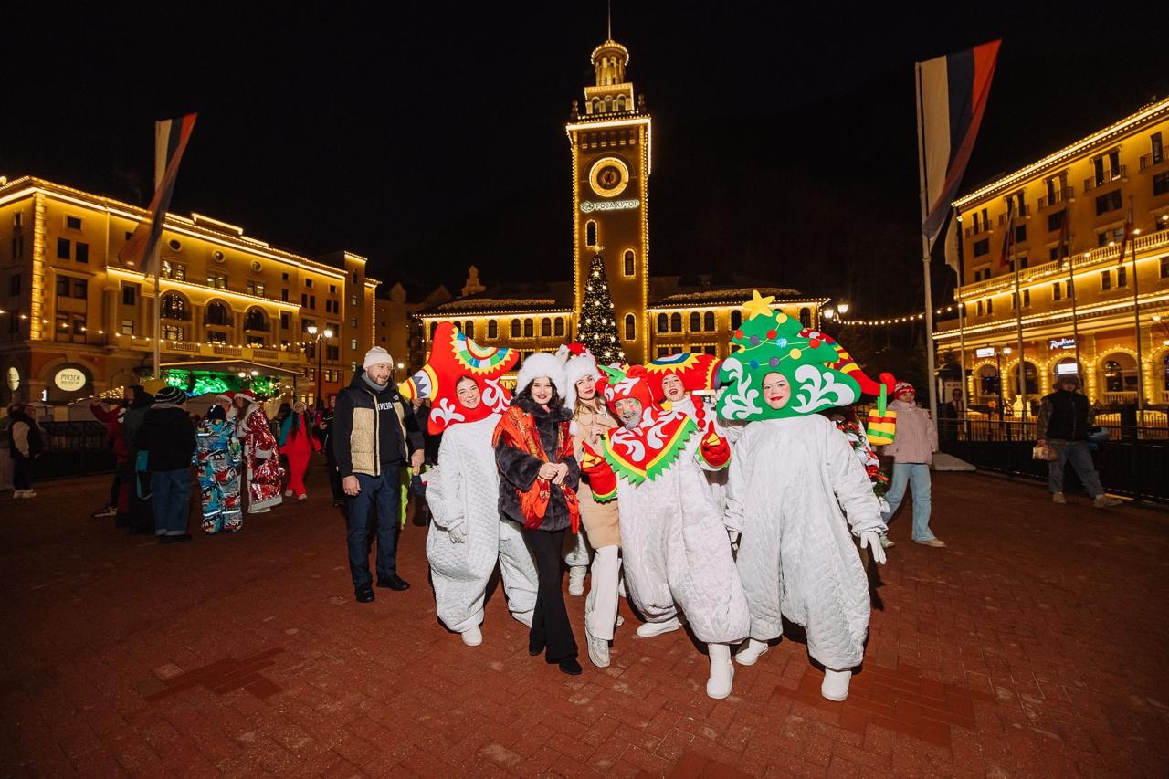 Новый год на Красной Поляне 2026