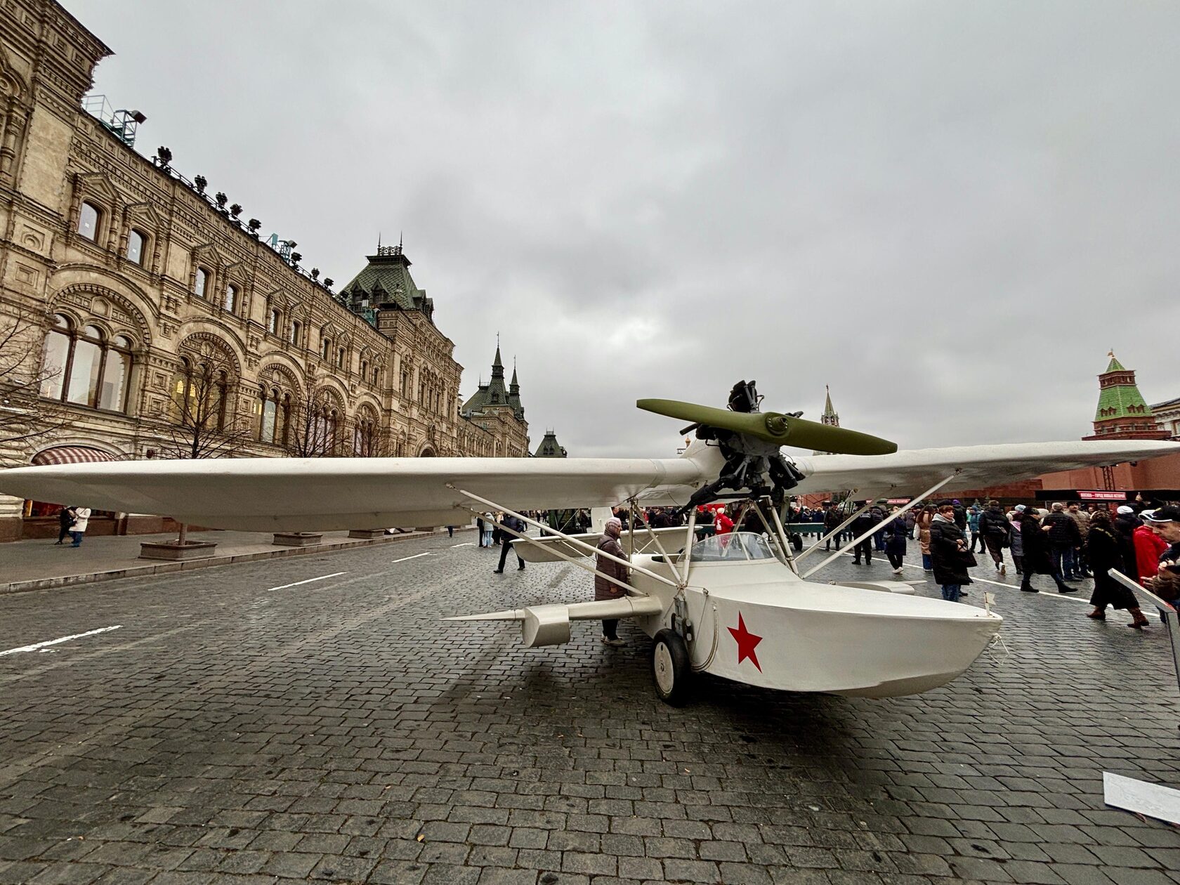 На Красной площади работает музей под открытым небом «Город живых историй»