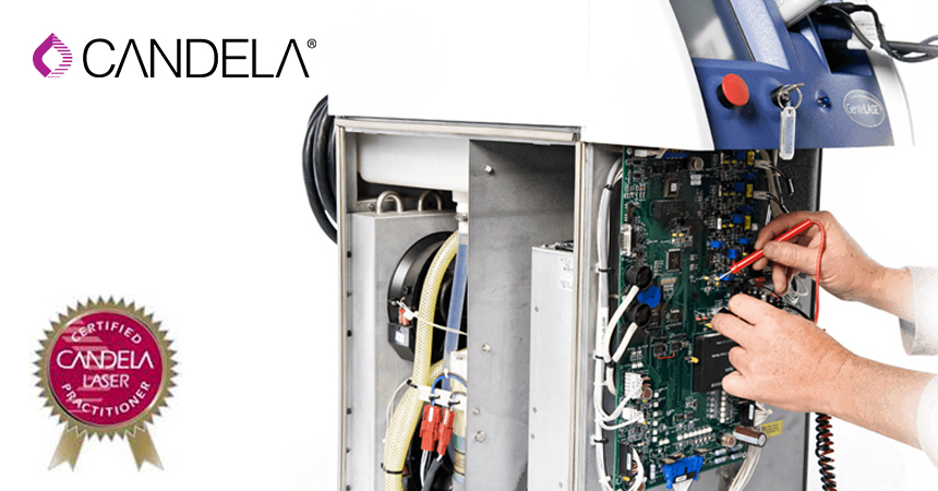 Ремонт аппарата Candela в сервисном центре RE-LASER