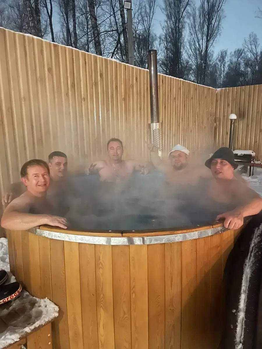 Банный чан Русская Душа — отдельностоящий