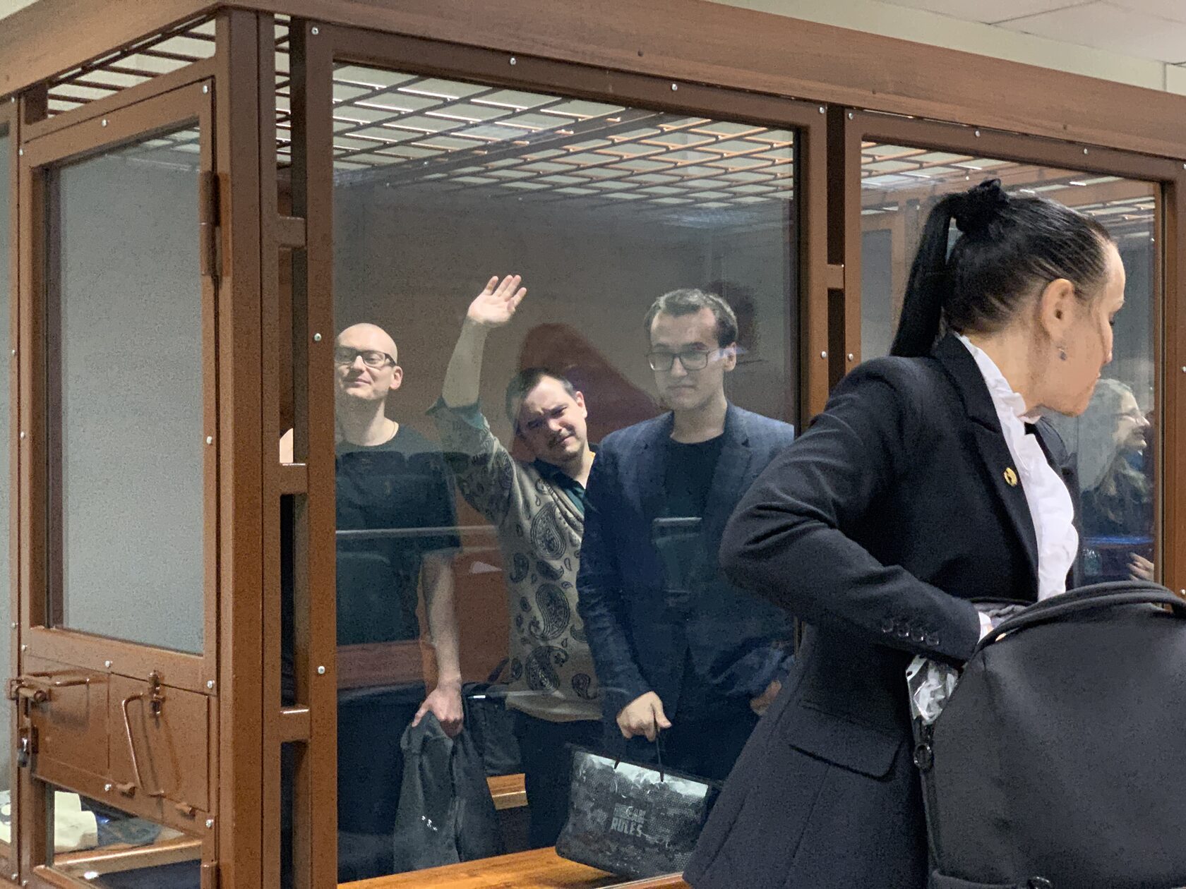 Фото: слушатель процесса