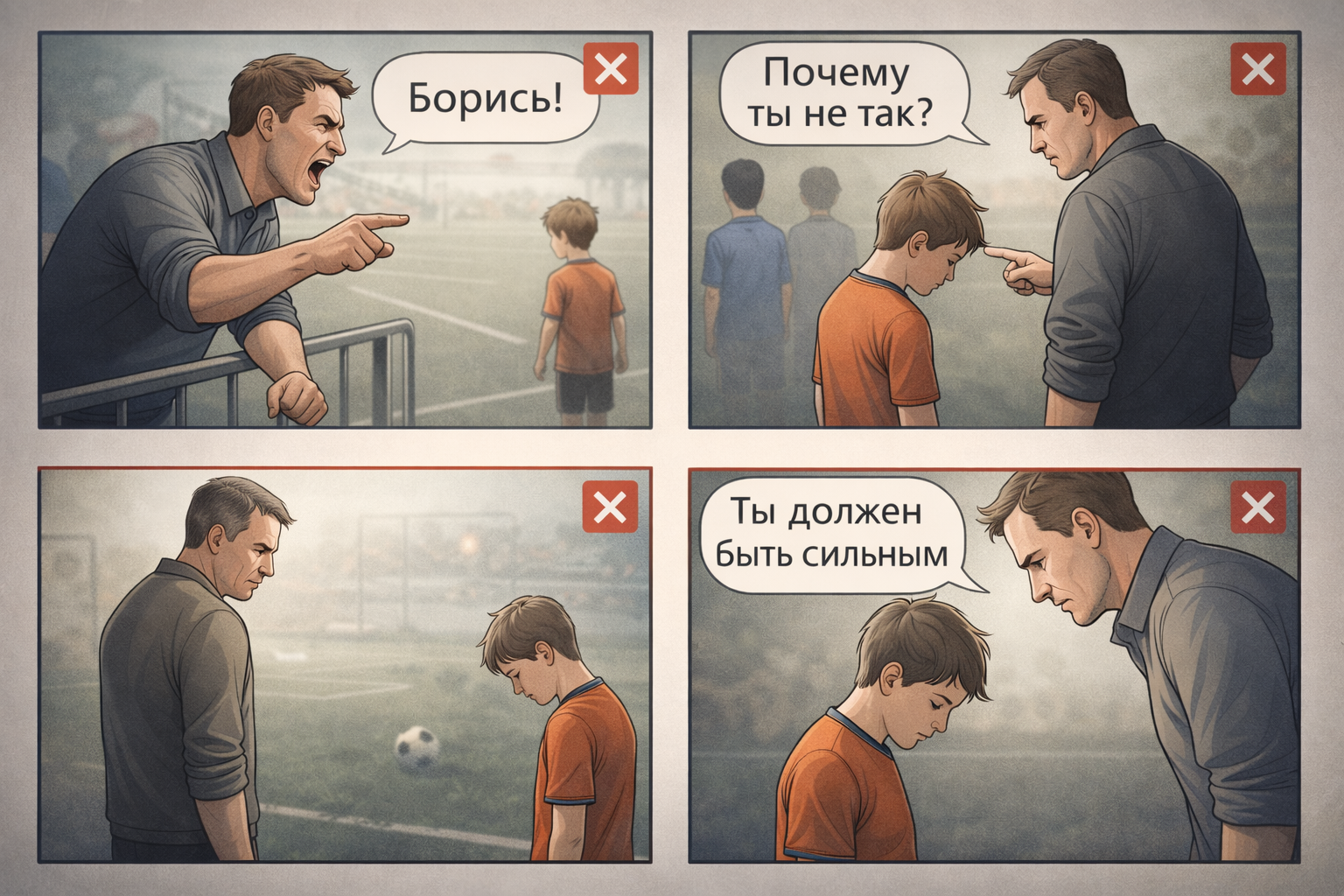 Ошибки родителей