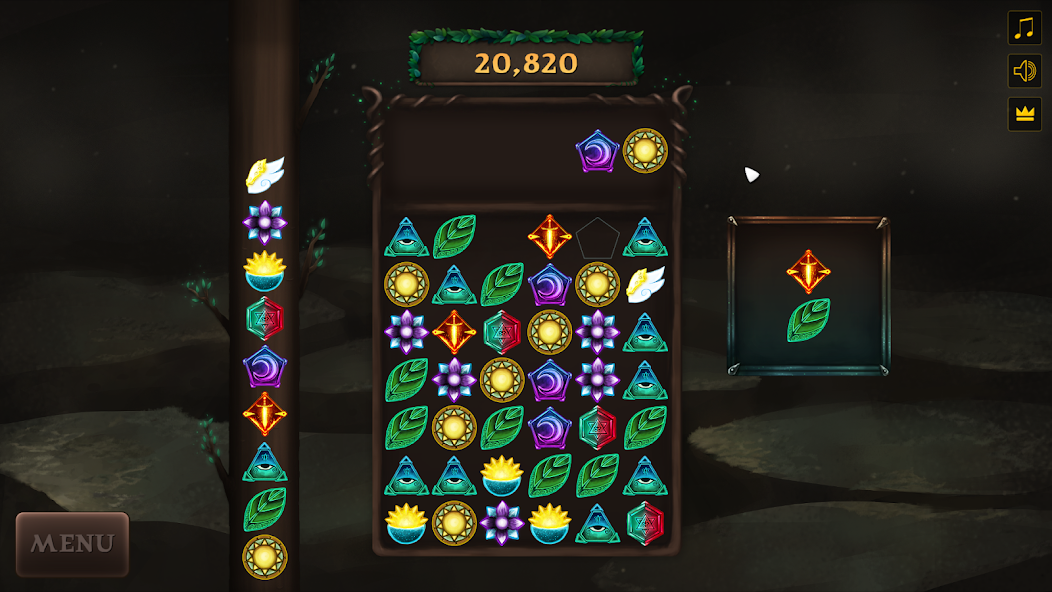 Faerie Alchemy, an alchemical match-3 by Subsoap for Android and browser