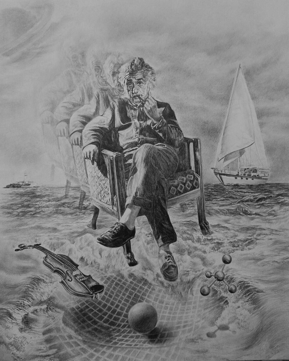  Альберт Эйнштейн, физик, купить картину, рисунки, атомы, графика рисунки, рисунок графикой, горы, волны, романтика, теория относительности, рисунки карандашом, открытие, нарисовать рисунок, законы физики, красивые рисунки, теорема, творчество, картины художников, скрипка, графика купить, красивые картины, яхта, картины