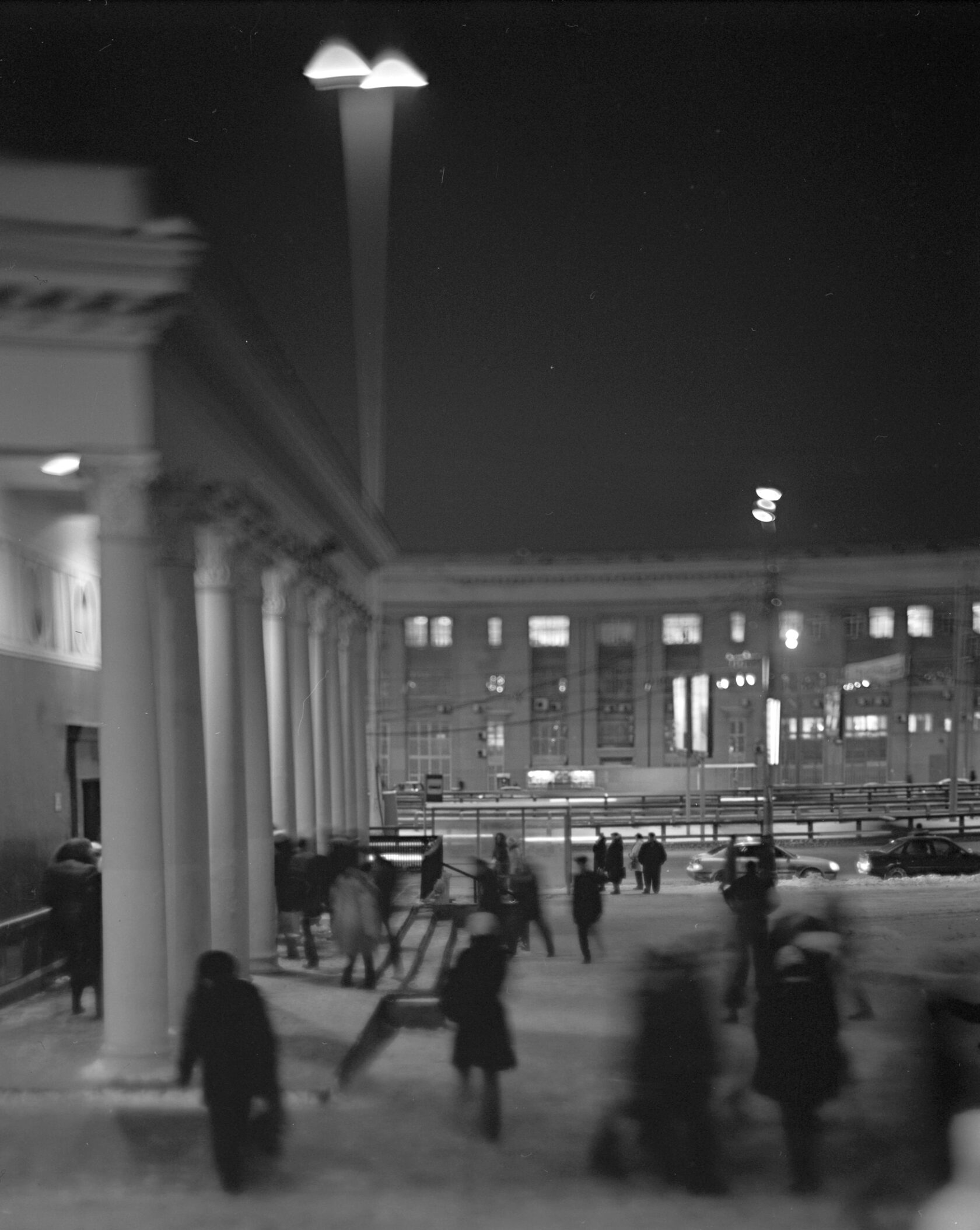 Dynamo metro station. Moscow. BW negative 4x5 inch 2012