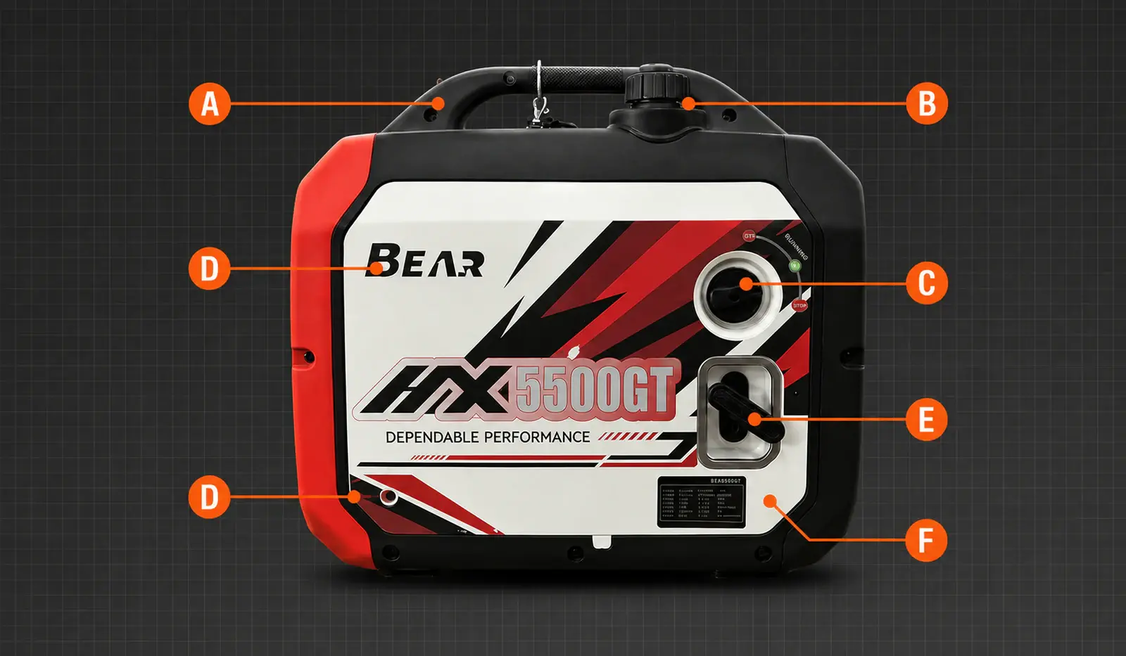 H-X-5500: конструкция