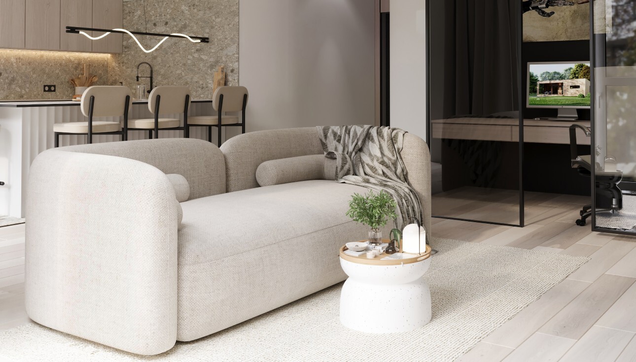 небольшой диван для маленькой гостиной