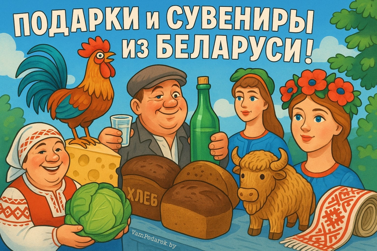 Подарки и сувениры из Беларуси: что привезти для друзей и близких?